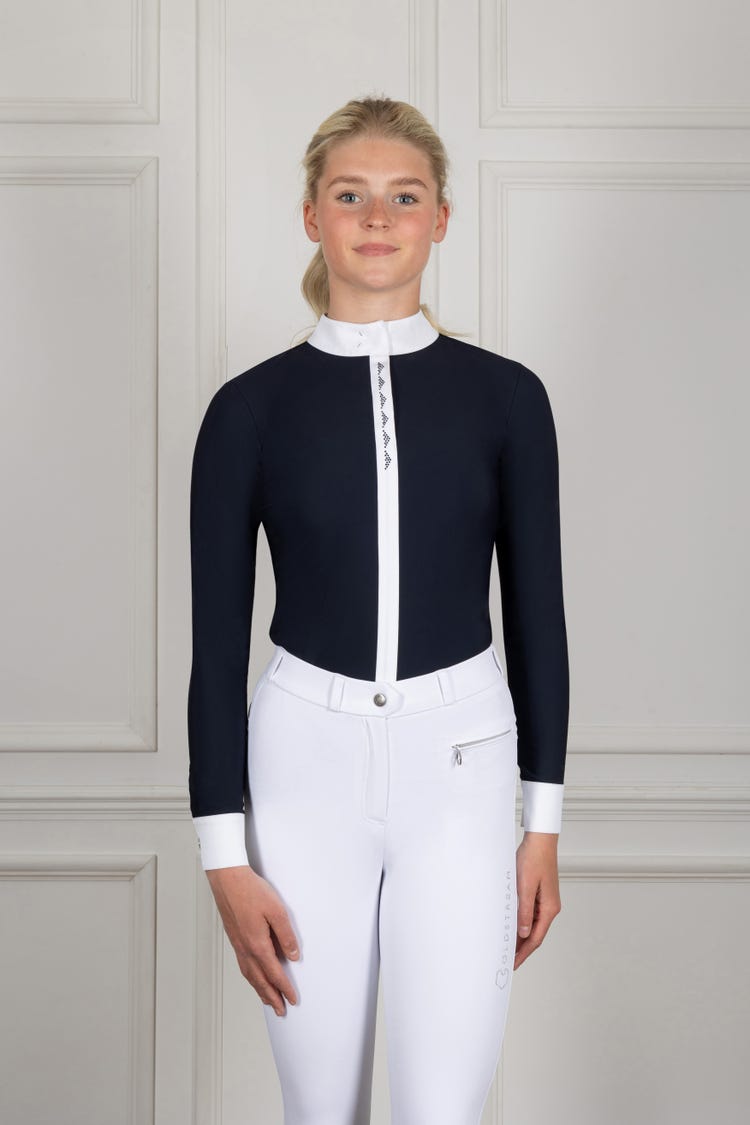 Coldstream Larkhall Diamante Show Shirt image 2